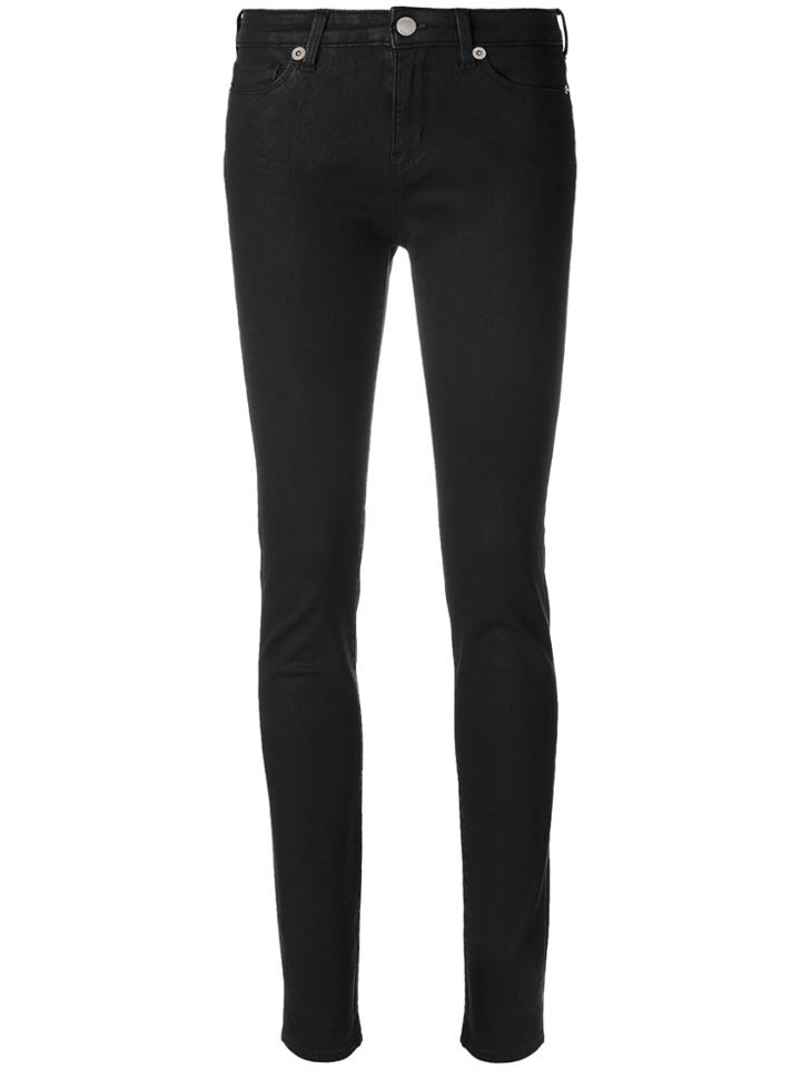 Love Moschino Mid Rise Denim Jeans - Black