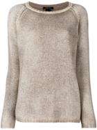 Avant Toi Relaxed-fit Jumper - Nude & Neutrals