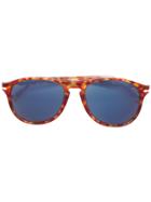 Persol Contrast Colour Sunglasses - Red