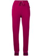 Dolce & Gabbana Side Logo Track Pants - Pink & Purple