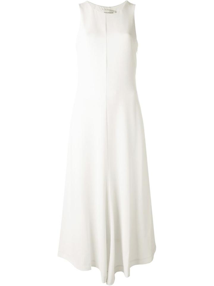By Malene Birger Front Pleat Maxi Sleeveless Dress