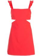 Likely Cutout Detail Mini Dress - Red