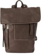 Rick Owens Zipped Backpack - Brown