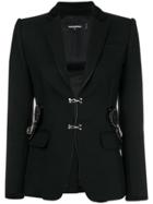 Dsquared2 Embellished Buckle Jacket - Black