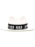 Maison Michel 'this End Up' Hat - White