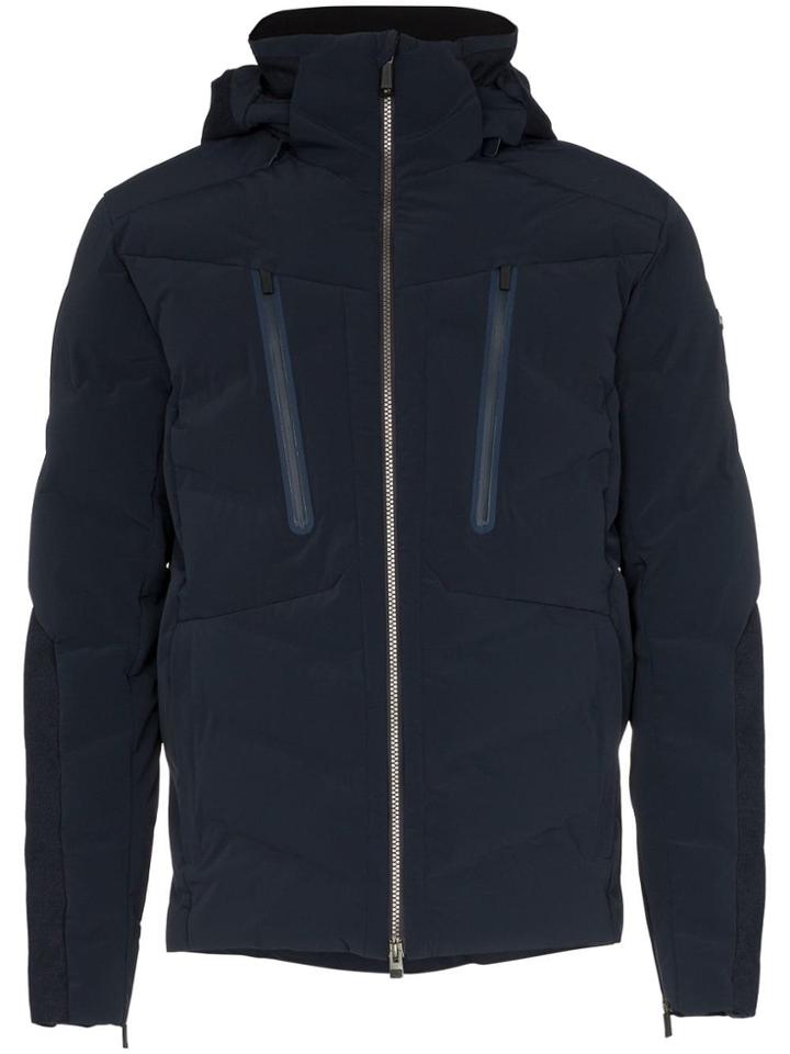 Kjus Linard Hooded Feather Down Jacket - Blue