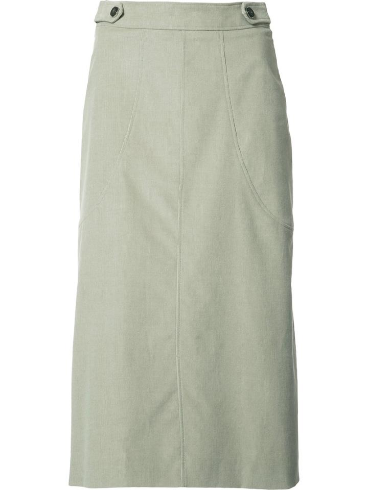 Vanessa Seward 'charlie' Skirt, Women's, Size: 34, Nude/neutrals, Cotton/spandex/elastane