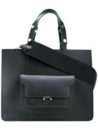 Marni Trunk Tote Bag - Black