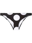 Moschino Spotted Bikini Bottoms - Black