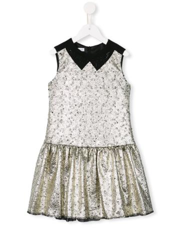 I Pinco Pallino Metallic Dress