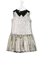 I Pinco Pallino Metallic Dress