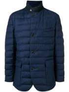 Loro Piana Button Padded Jacket - Blue
