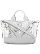 Kenzo Mini Kalifornia Gommato Tote - Metallic