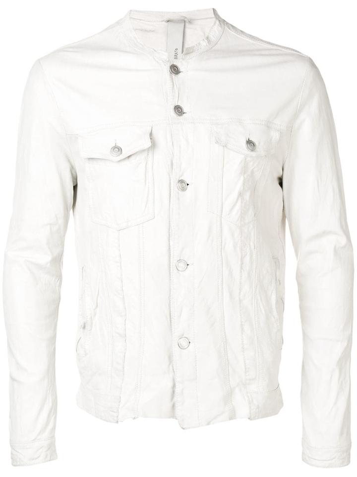 Giorgio Brato Denim Fitted Jacket - White
