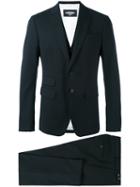 Two-piece Suit - Men - Cotton/elastodiene/polyester/virgin Wool - 46, Black, Cotton/elastodiene/polyester/virgin Wool, Dsquared2