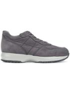 Hogan Panelled Low-top Sneakers - Grey