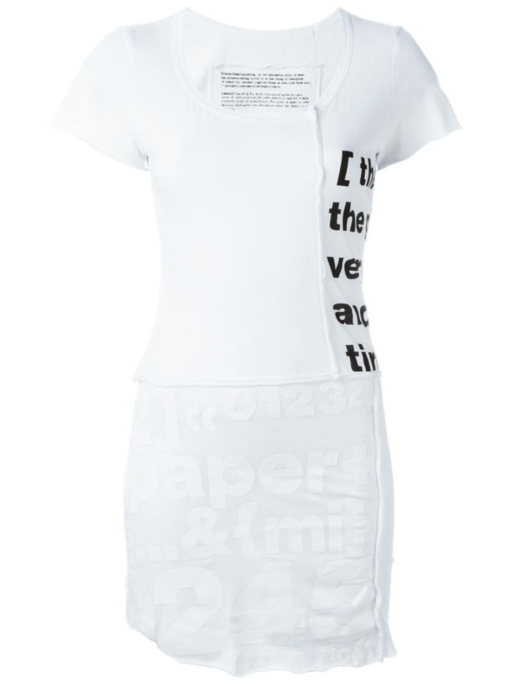 Rundholz Black Label Quote Print Dress