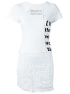 Rundholz Black Label Quote Print Dress