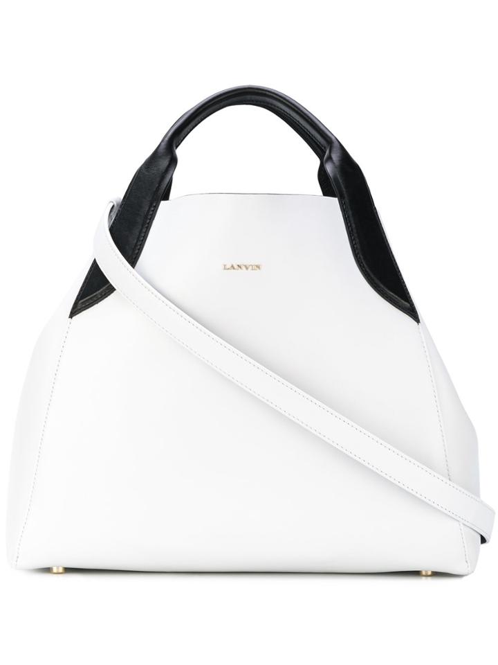 Lanvin Cabas Tote - White