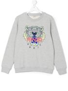 Kenzo Kids Tiger Sweatshirt - Grey
