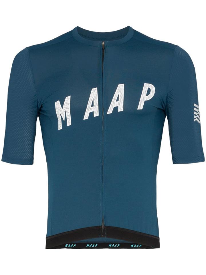 Maap Encore Pro Base Logo Printed Jersey Top - Blue