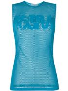 Marco De Vincenzo Ultrapharum Net Vest - Blue