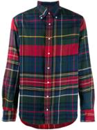 Gitman Vintage Plaid Revised Camp Shirt - Blue