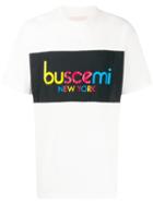 Buscemi Logo Print T-shirt - Neutrals