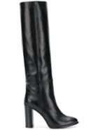 Anna F. Knee-high Boots - Black