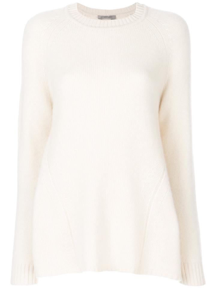 Sportmax A-line Jumper - White