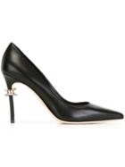 Dsquared2 Babe Wire Pumps, Women's, Size: 39, Black, Leather