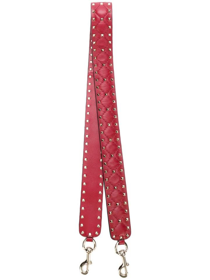 Valentino Valentino Garavani Rockstud Bag Strap - Red