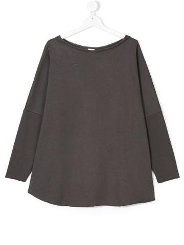 La Bottega Di Giorgia Jersey Top - Grey