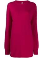 Extreme Cashmere Nº53 Longline Jumper - Pink