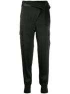 3.1 Phillip Lim Foldover Waist Joggers - Black