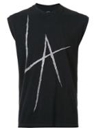 Local Authority La Slash Tank Top, Adult Unisex, Size: Medium, Black, Cotton