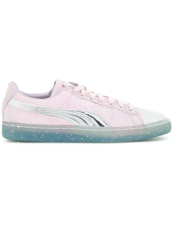 Puma X Sophia Webster Glitter Princess Sneakers - Pink & Purple