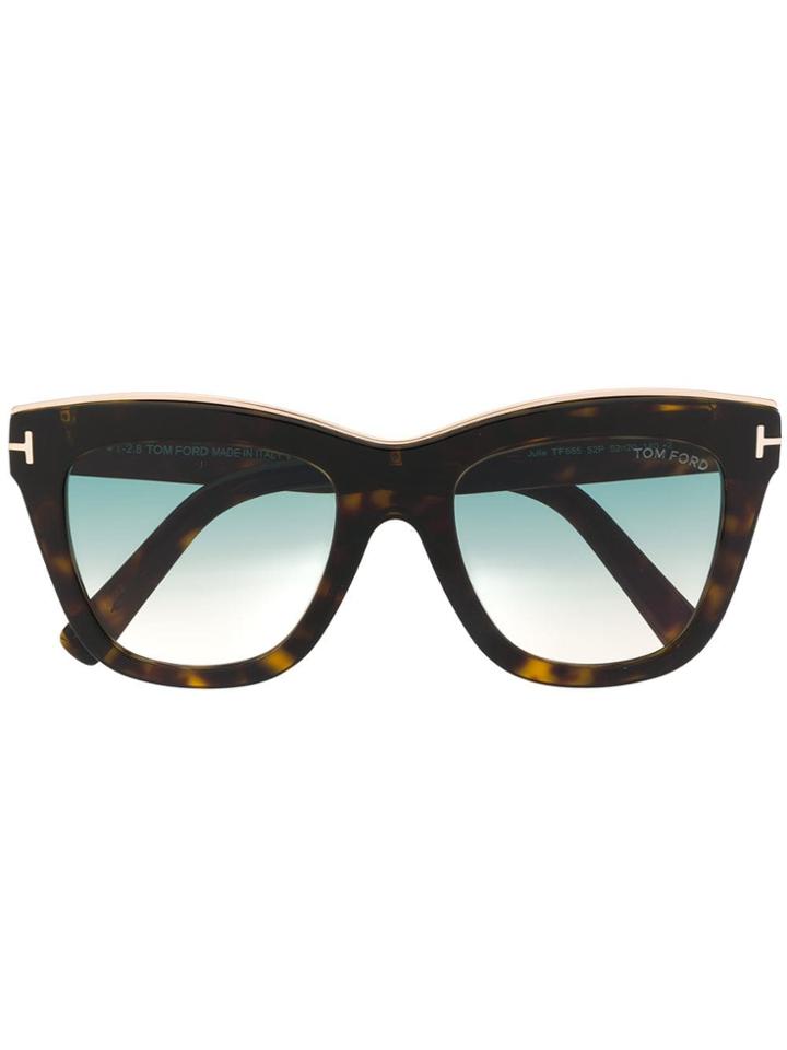 Tom Ford Eyewear Julie Sunglasses - Brown