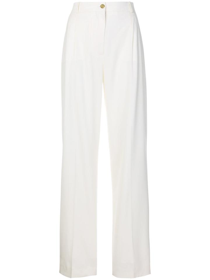 Loewe High Waist Trousers - White