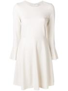 Harris Wharf London Flared Dress - Grey