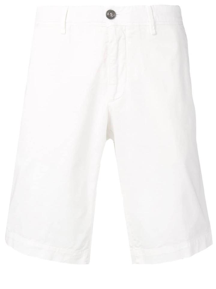 Moncler White Bermuda Shorts