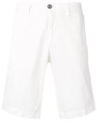 Moncler White Bermuda Shorts