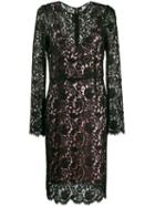Dolce & Gabbana Pre-owned Lace Shift Dress - Black