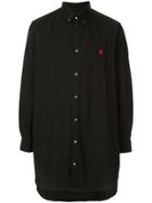 Undercover Longline Button-down Shirt - Black