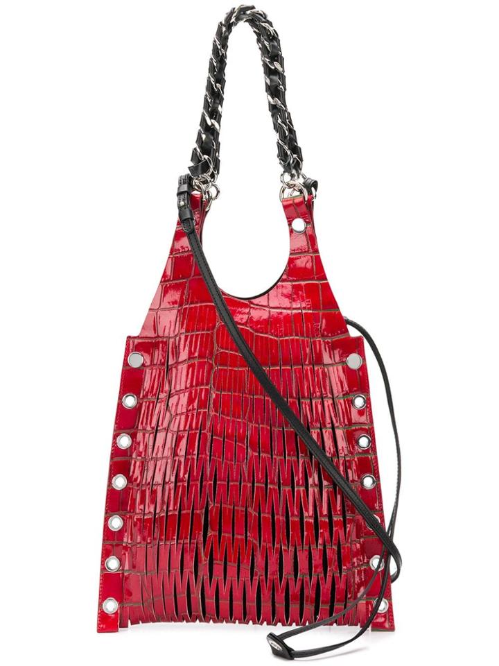 Sonia Rykiel Medium Tote - Red