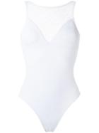 Lygia & Nanny Lace Swimsuit, Women's, Size: 40, White, Polyamide/spandex/elastane