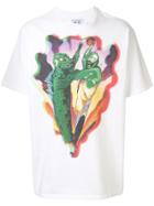 Just Don Godxilla X Barxley T-shirt - White