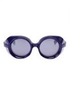 Factory 900 Goggle Style Sunglasses - Pink & Purple
