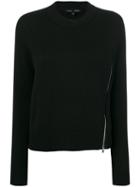 Proenza Schouler - Knit Pullover - Women - Silk/cashmere/wool - L, Black, Silk/cashmere/wool
