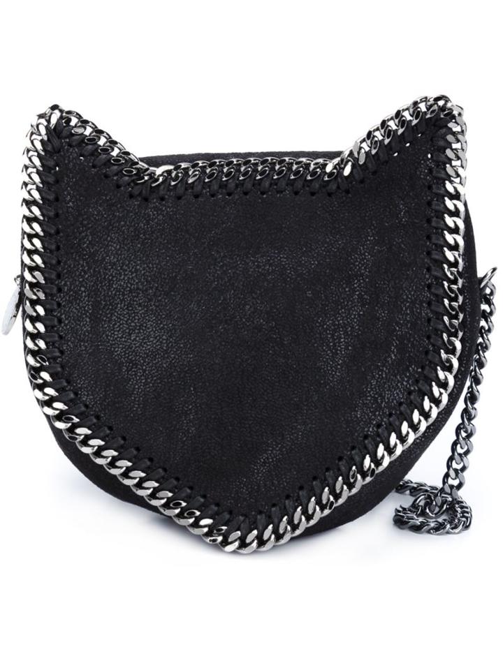 Stella Mccartney 'falabella' Cat Crossbody Bag, Women's, Black